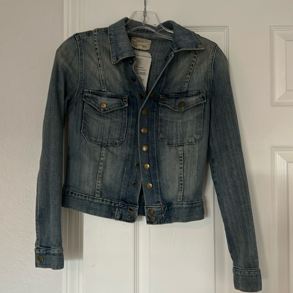 Current/Elliott Snap Jacket in Super Loved